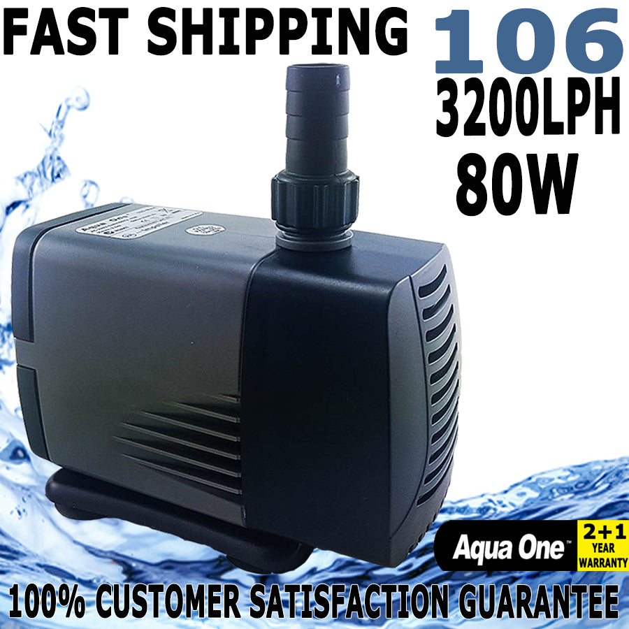 AQUA ONE WATER PUMP 106 3200L/HR