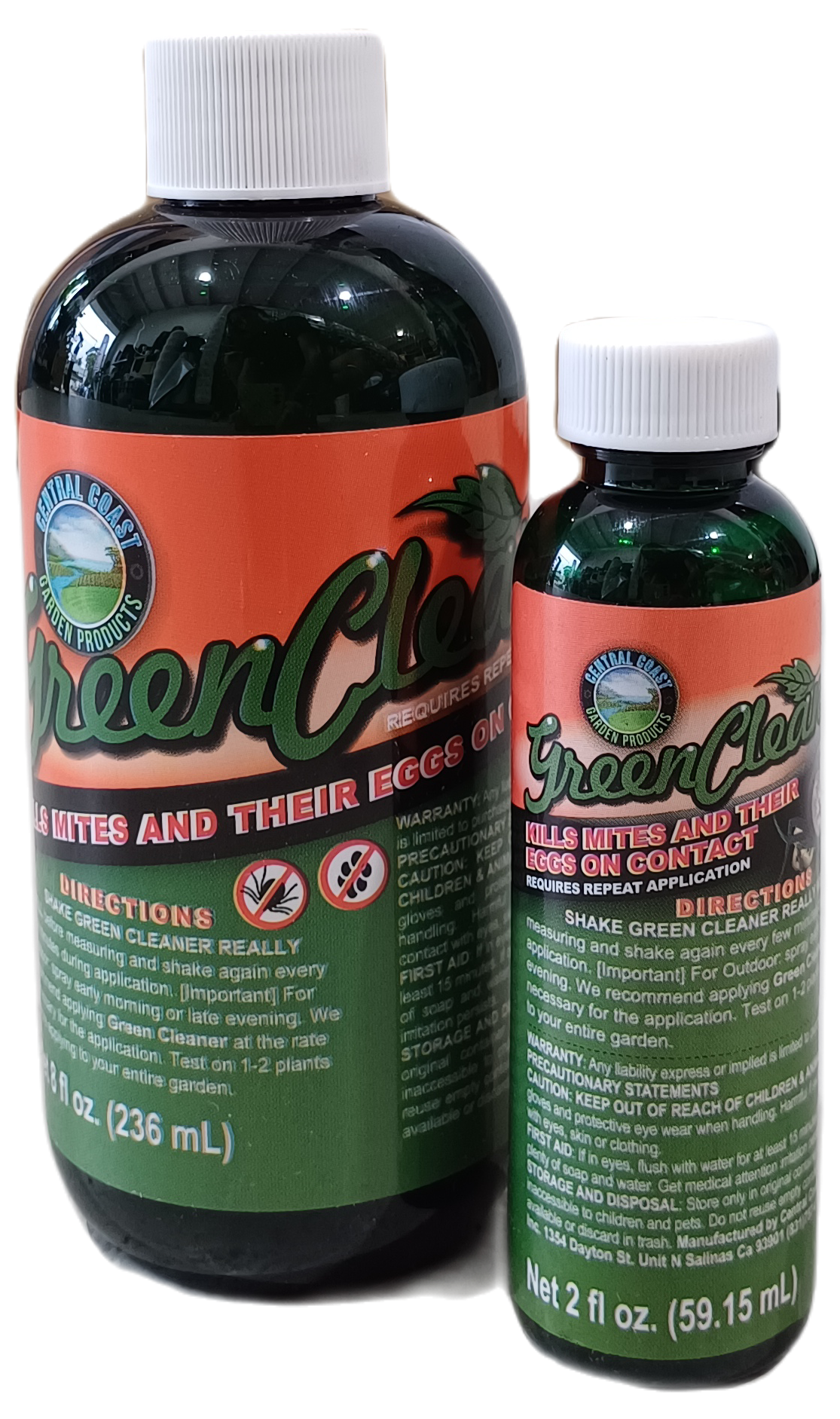 GREEN CLEANER CONCENTRATE - CENTRAL COAST GARDEN