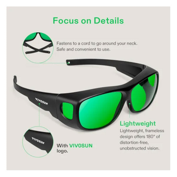 VIVOSUN LED Grow Room Glasses