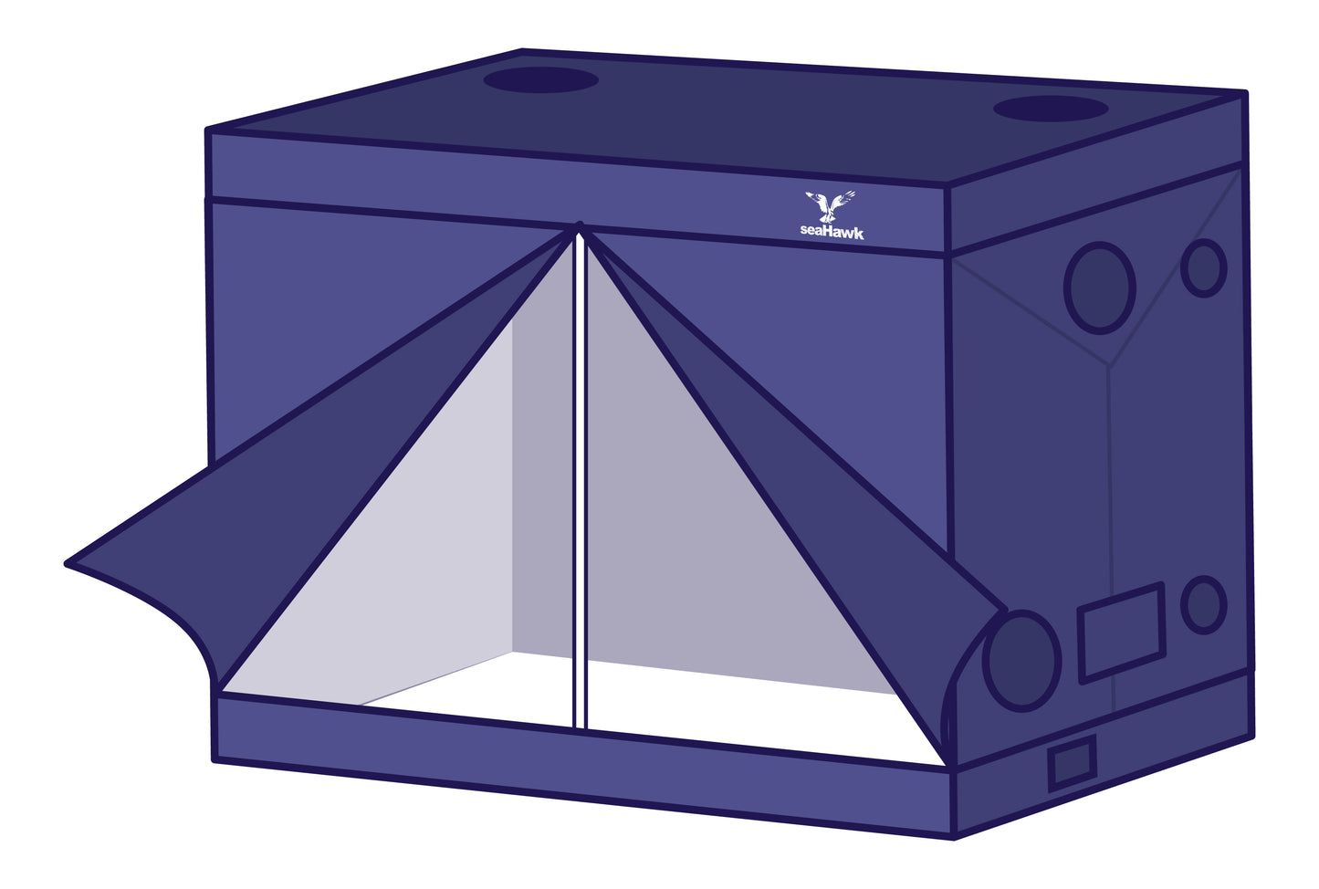 SEAHAWK SMART TENT. 2.4 x 1.2 x 2.0