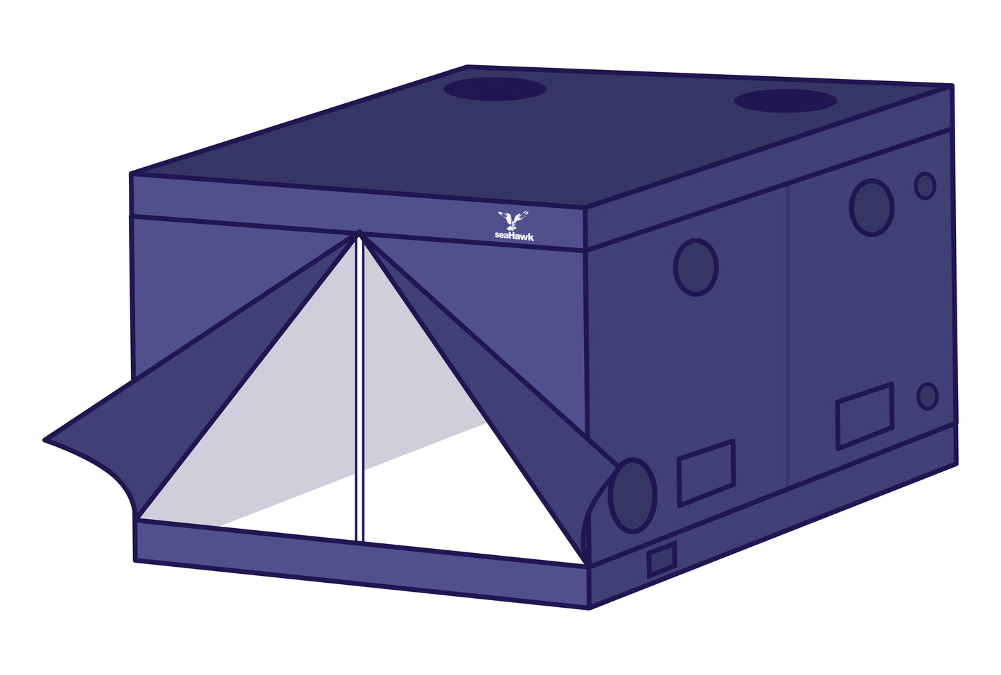 SEAHAWK SMART TENT. 2.4 x 2.4 x 2.0