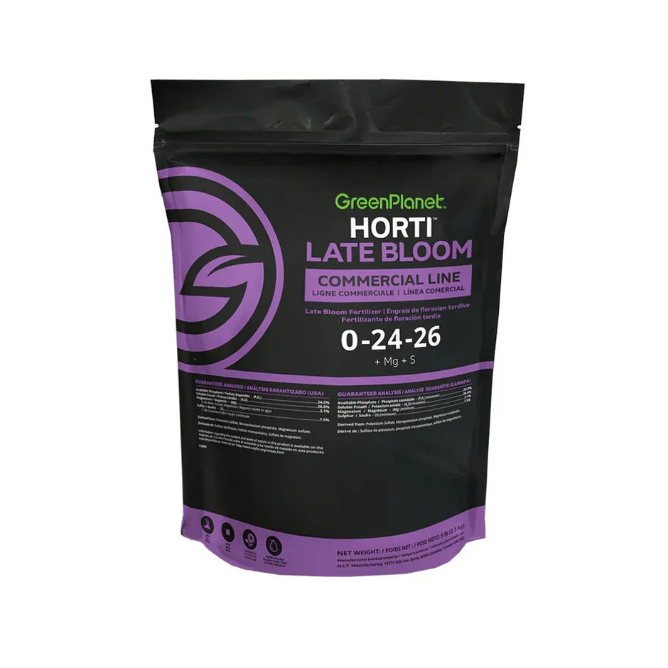 GREEN PLANET HORTI LATE BLOOM POWDER PACK - 2.3kg