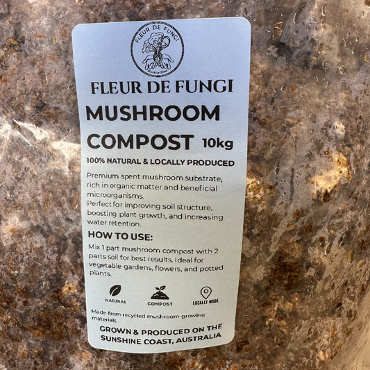 Fleur de Fungi – Mushroom Compost (10kg)