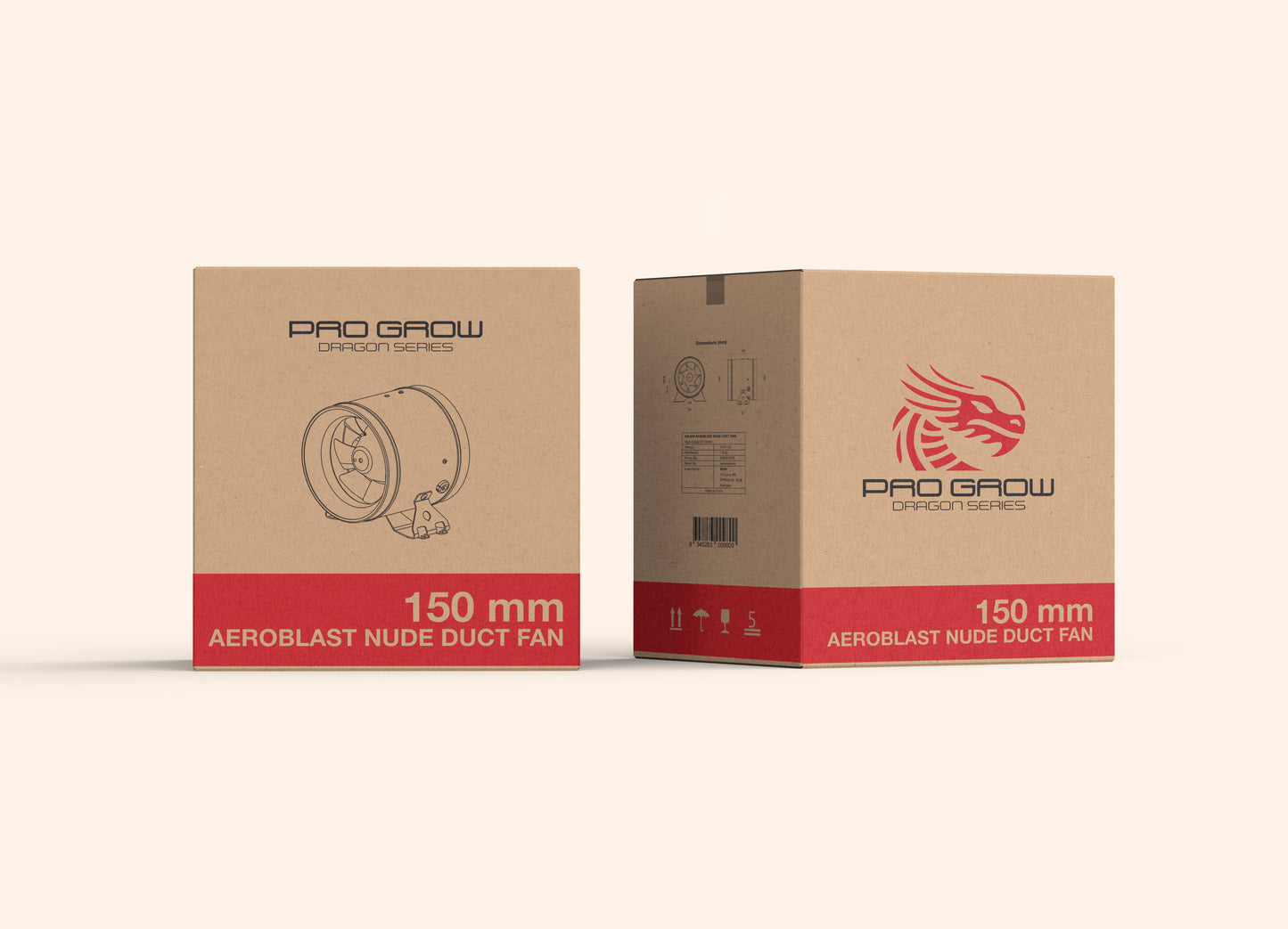 Pro Grow Dragon Series Fan