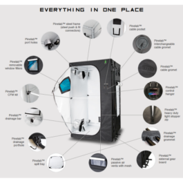 Pinelab 4X4 Grow Tent Includes Gear Board
