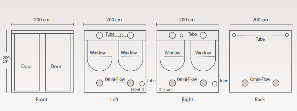 Homebox Ambient Q200+ Cover and Frame