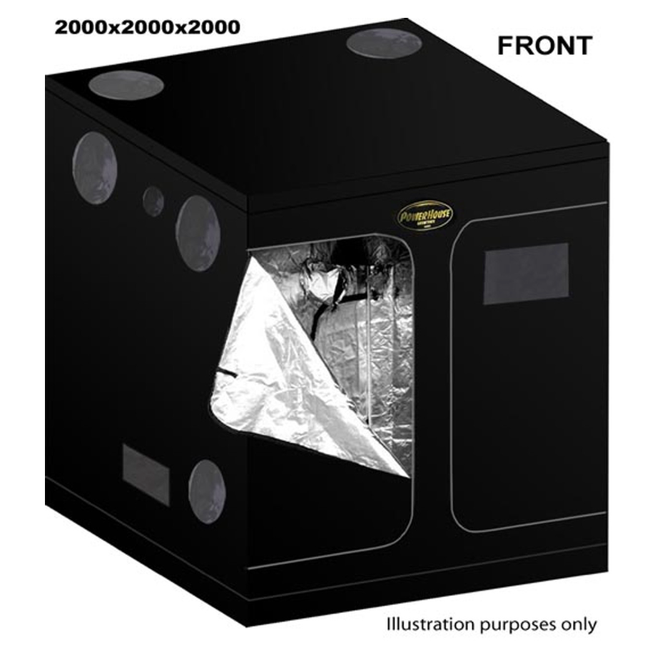 POWER-HOUSE - Mylar Tent - 2.0 X 2.0 X 2.0 M