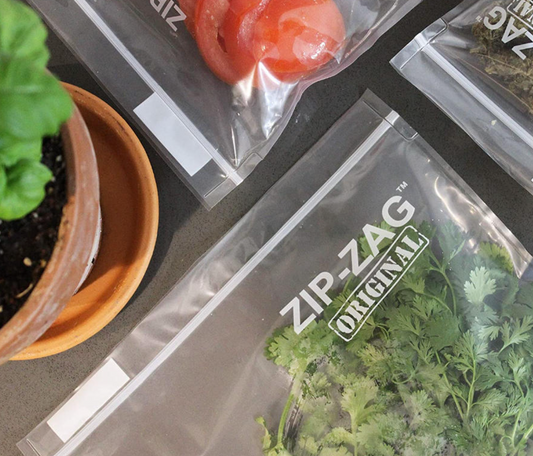 Zip-Zag Resealable Bags - Large 28 x 30cm Single