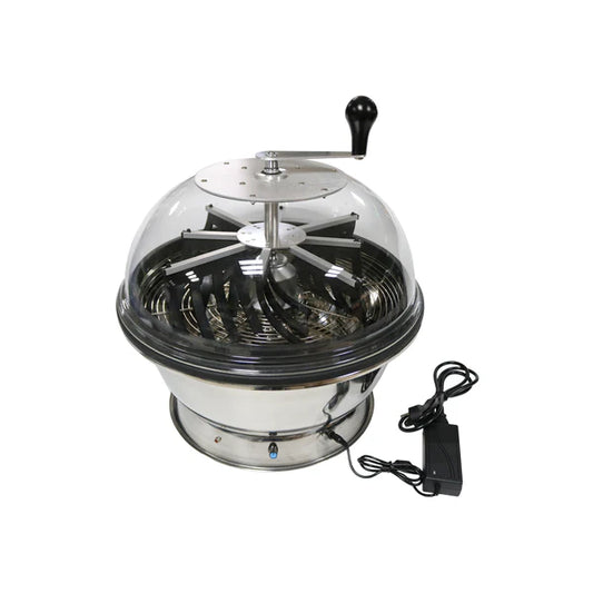 POWER-TRIM 19 INCH MOTORISED BLACK FINGER METAL TIP BOWL TRIMMER