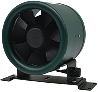 Hvc 200mm Inline Fan Headwind With Speed Controller