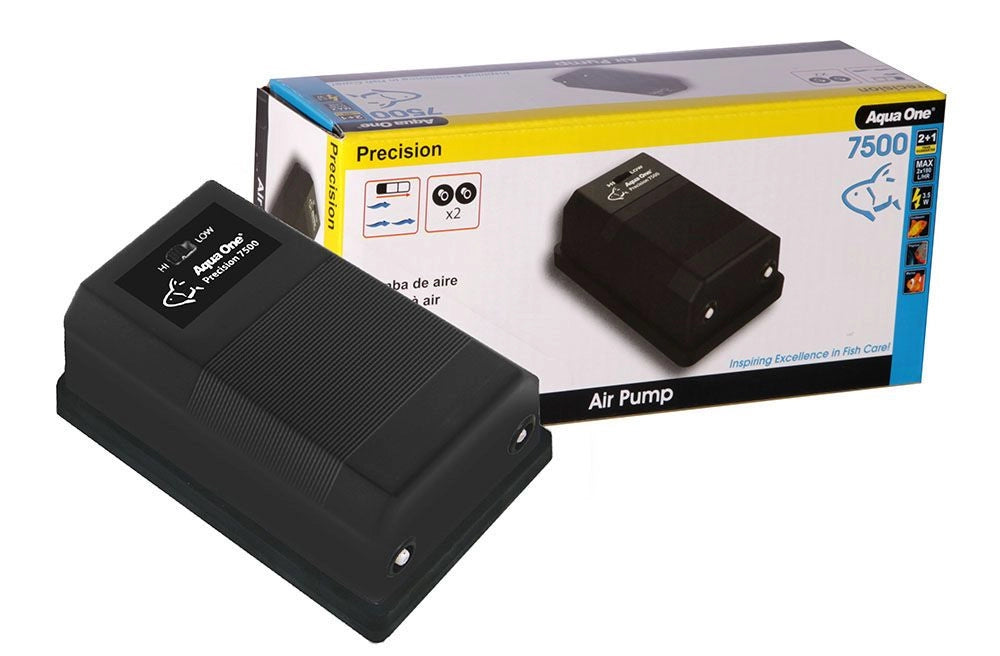 AIR PUMP SR-7500 - 360 L/HR - TWIN OUTLET
