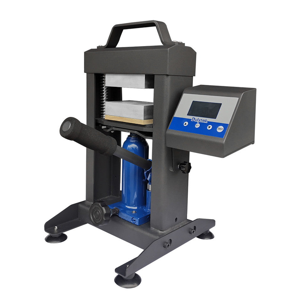 Six Tonne Rosin Press - C/W 7.5CM X 12.5CM DUAL HEAT PLATES