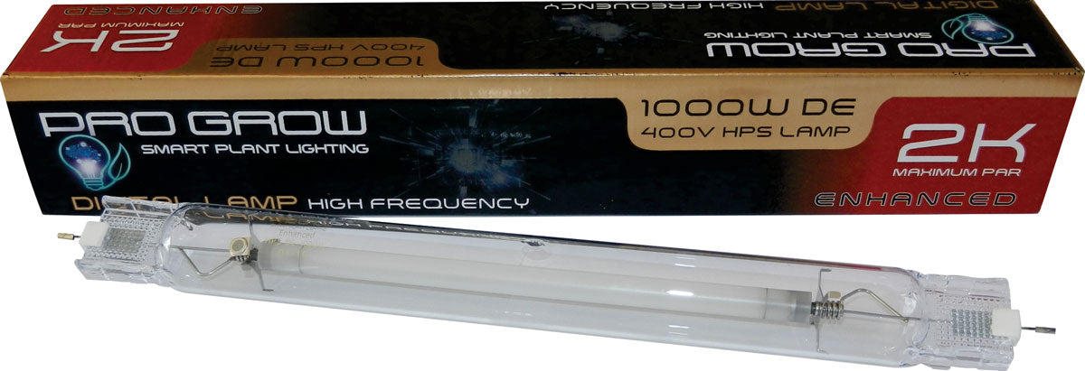 Pro Grow 1000 W DE HPS 2K Lamp