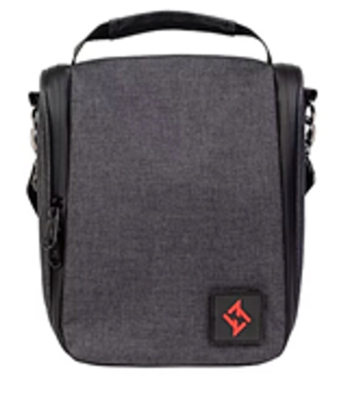 ZERO STEFANO SHOULDER BAG CHARCOAL