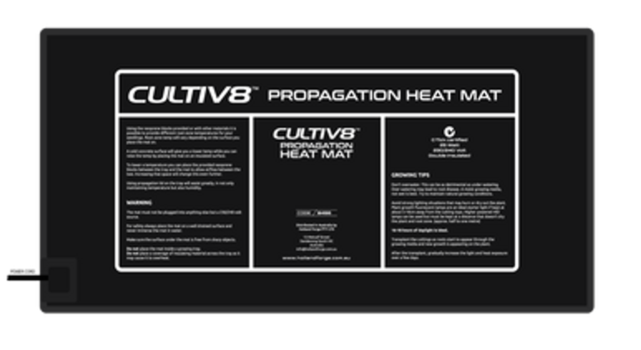 Cultiv8  Flexible Heat Mat Medium  550mmx280mm 25W