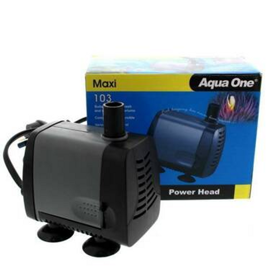 AQUA-ONE 103 POWER HEAD 1200 L/H-1.2 METRE HEAD