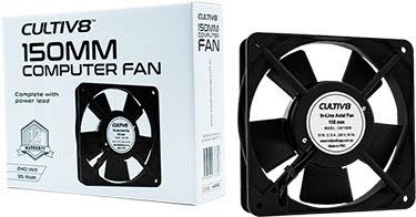 CULTIV8 INLINE FAN 150MM
