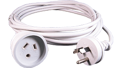 EXTENSION LEAD "ROUND" EARTH