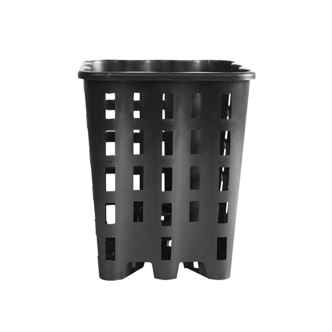 Vaso Antisprial Square (23x23x28) 9.6L Black