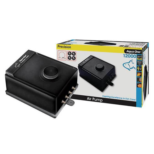 Aqua One Air Pump SR-12000 - 1900 L/HR Four Outlet