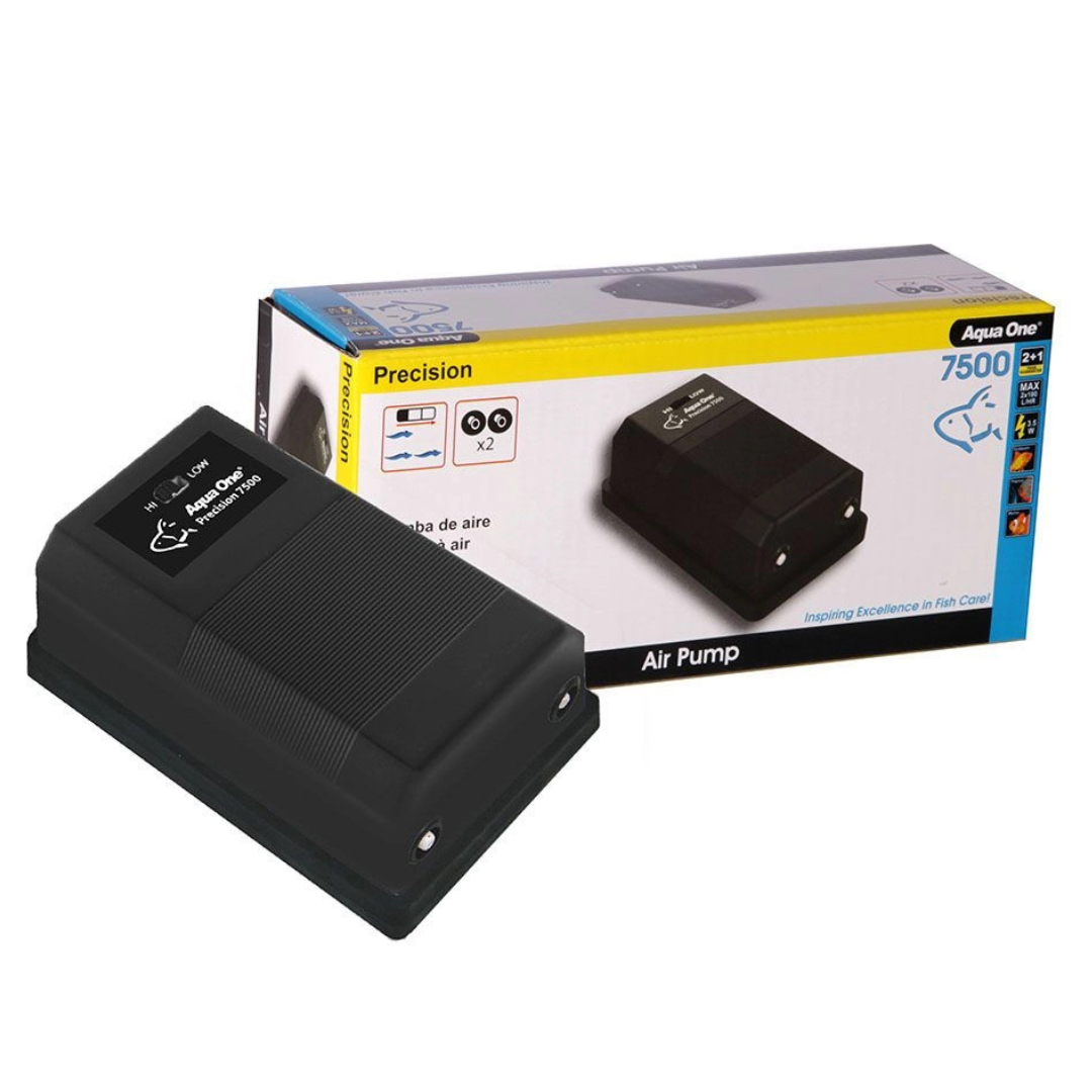 Aqua One Air Pump SR-7500 - 360 L/HR - Twin Outlet