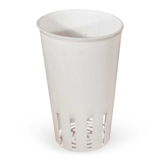 GROW-POT – 80MM SLOTTED WITH UV – REUSABLE WHITE TALL