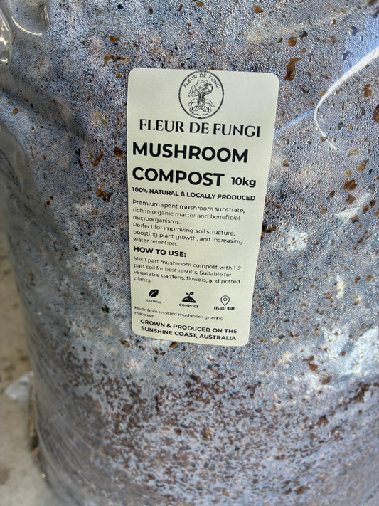 Fleur de Fungi – Mushroom Compost (10kg)