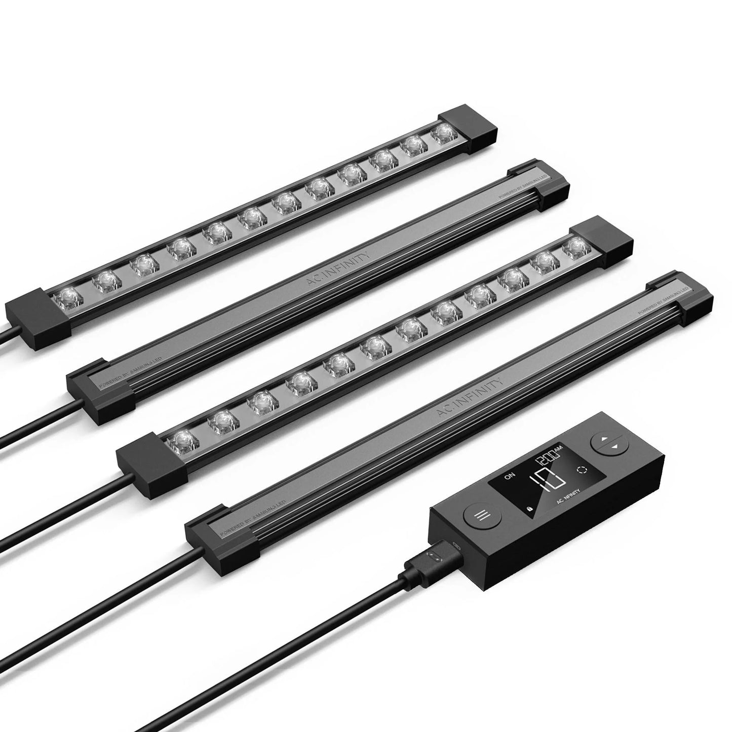 AC INFINITY Ionbeam S11, Full spectrum LED grow light bars, Samsung LM301H EVO 11 inch length / 28 cm