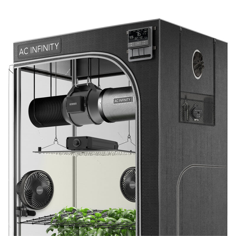 AC INFINITY GROW TENT PACKAGE(122 X 122 X 200 CM) 4 X 4