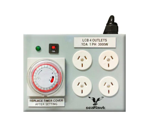 LIGHT CONTROL BOARD 4 OUTLET 15A