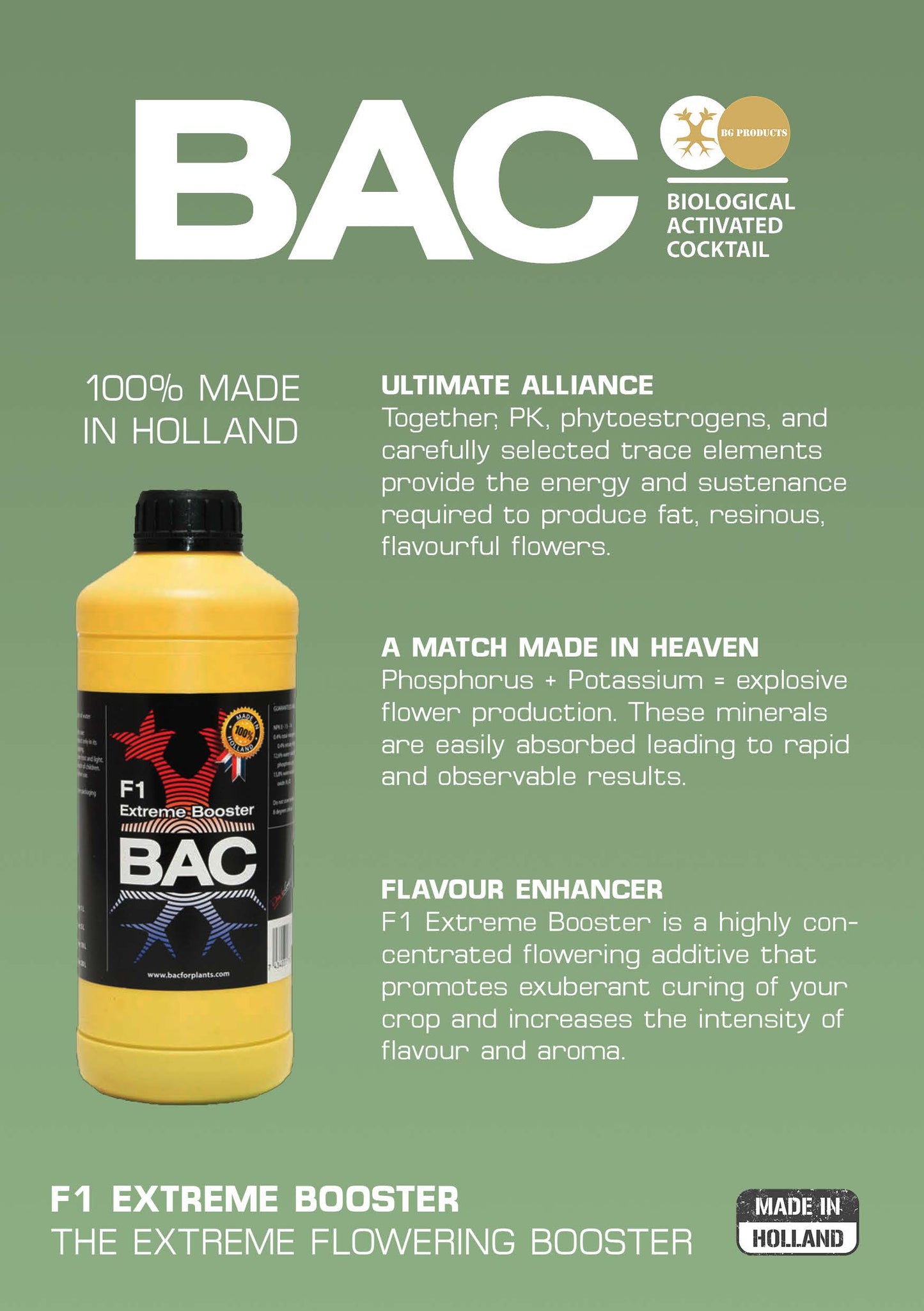 BAC F1 Extreme Booster