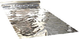 Mylar.   30m x 1.2m