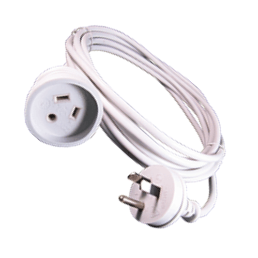 Extension Lead Power Cord 10m (Round) Earth 10A 250v JB Lighting