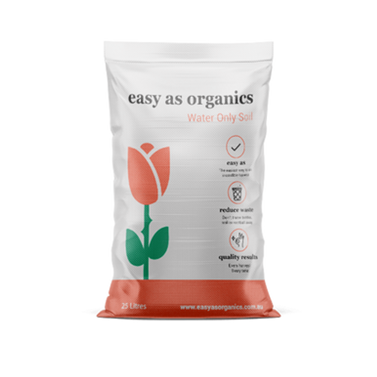 EASY AS ORGANICS WATER ONLY SOIL 25 LITRE