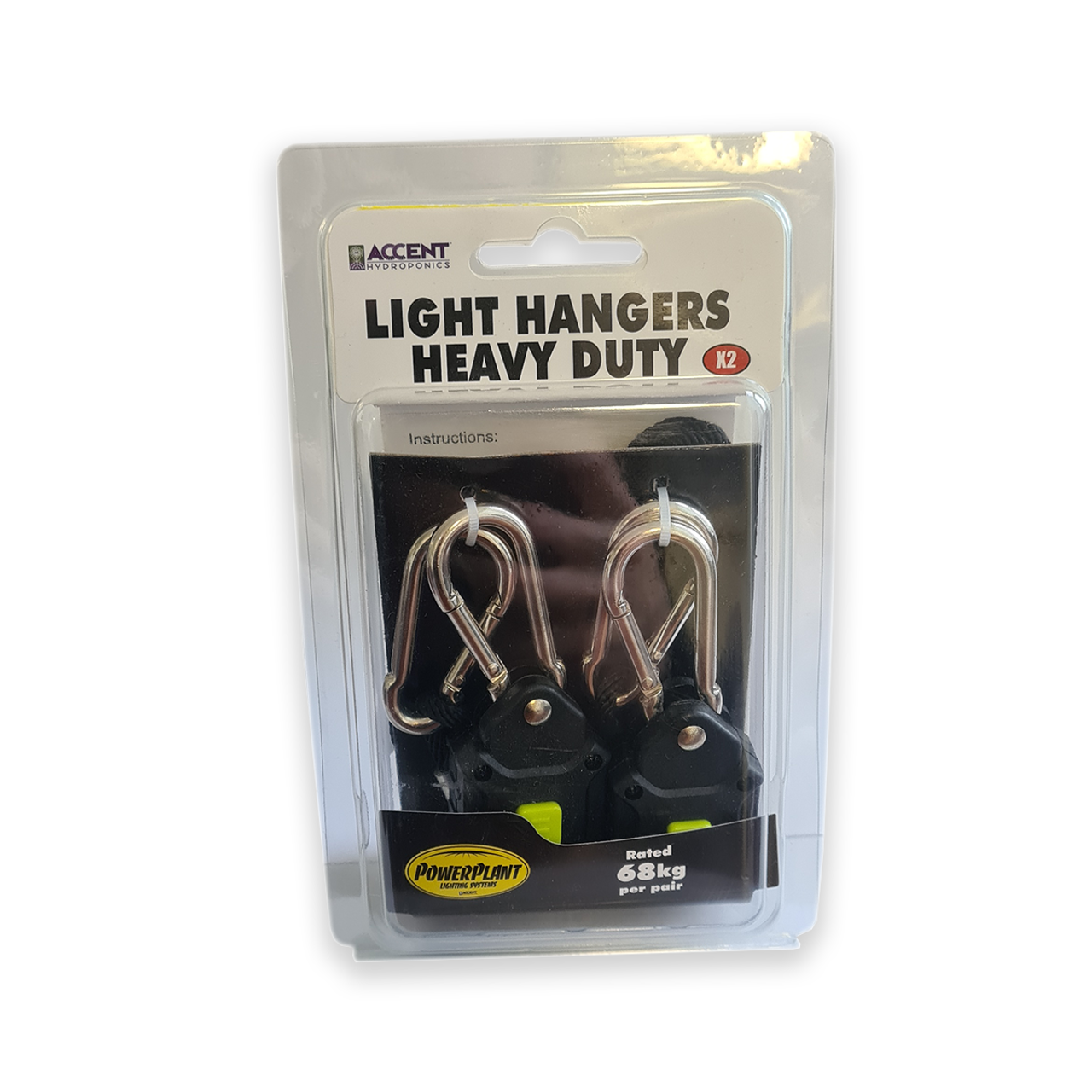 ROPE RATCHET "TWIN" PACK HANGERS