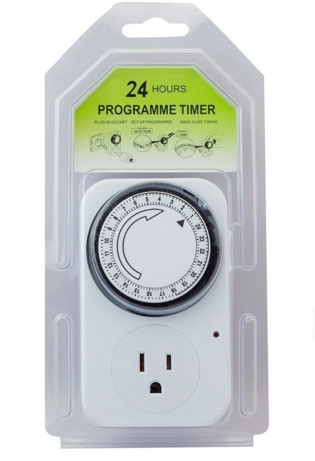 TIMER - MECHANICAL - 24 HOUR DIAL - 15 MINUTE INCREMENTS