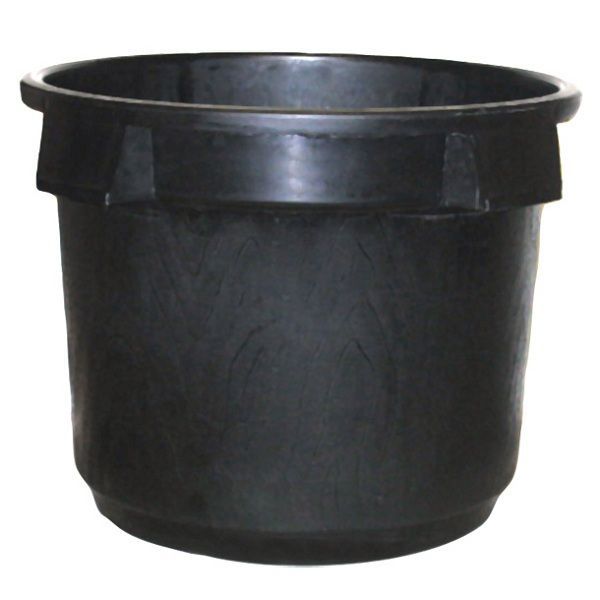 500mm Bucket w/handle BLACK (52 litre - pl 50)