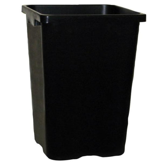 290mm Square POT(WITH HOLES) [300mm Deep] BLACK